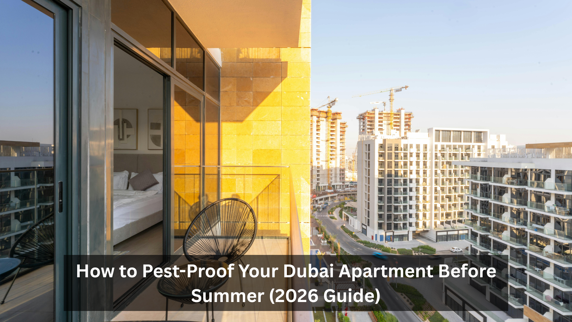 pest proof Dubai apartment