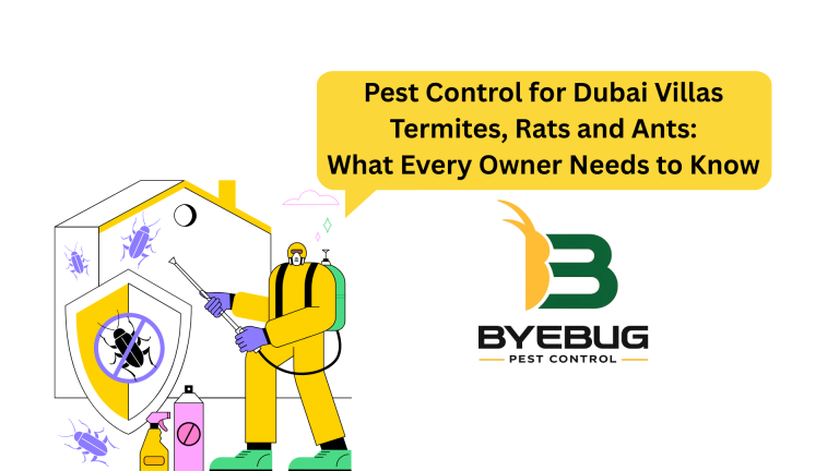 Pest Control for Dubai Villas